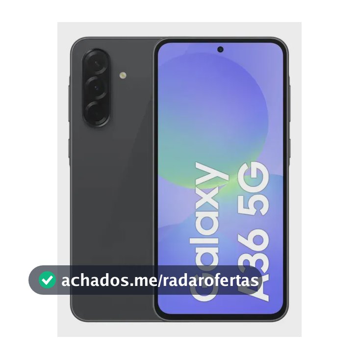 Smartphone Samsung Galaxy A36 5g 128gb 6gb Ram Câmera Tripla De Até 50mp Selfie De 12mp Ip67 Super Amoled 6.7'' Nfc Recursos Ai Android E Segurança Snapdragon - Preto