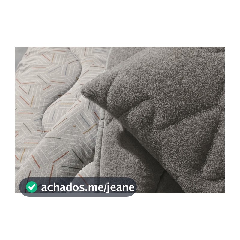 Coberdrom Edredom Grosso Dupla Face Blend Conforto Solteiro Altenburg