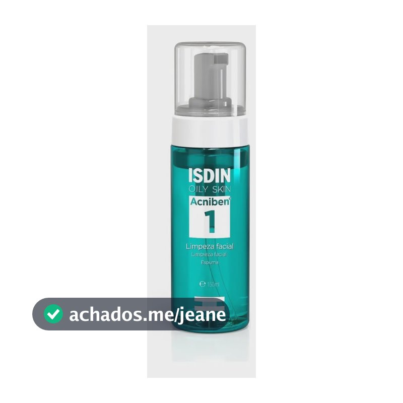 ISDIN Acniben Espuma de Limpeza Facial Antioleosidade - 150ml