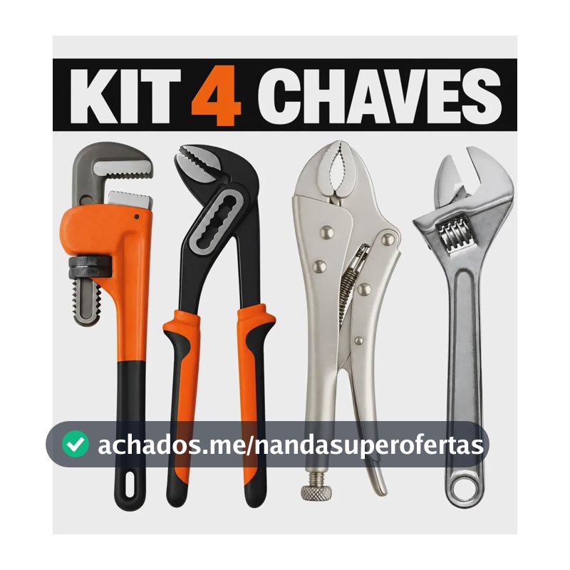 Alicate Pressão Chave Inglesa Grifo Alicate Bomba Agua