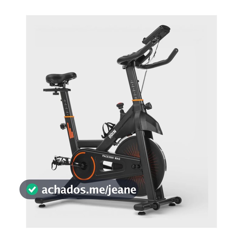 Bicicleta Ergométrica Magnética para Spinning Odin Fit Roda de Inércia de 8kg PACE3000 MAG