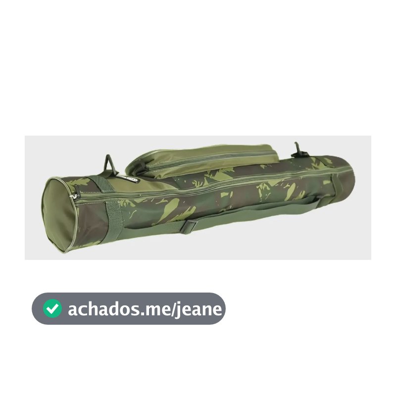 Mochila De Pesca Porta Varas Resistente Peixe 1m Promoção Camuflado Bolsa Capa Porta Varas Pesca Pescador C/ Alça Transversal Acessórios Molinete Carretilha Anzol Mochila Mala