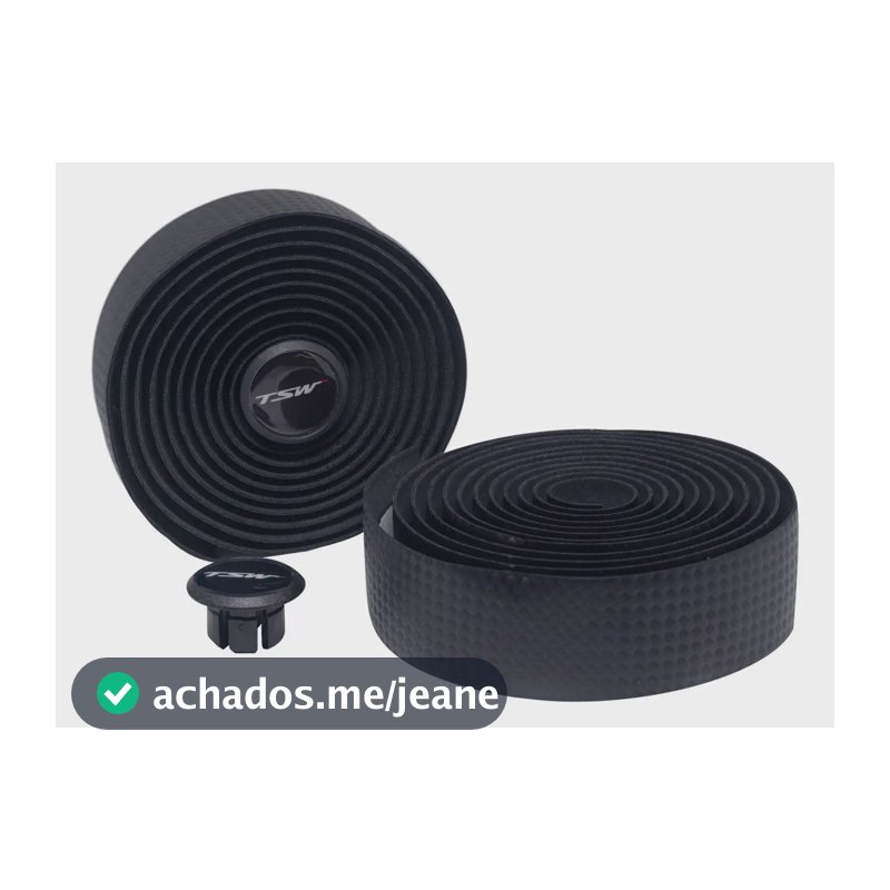 Fita De Guidão Speed Slim Tsw Tipo Carbono Par