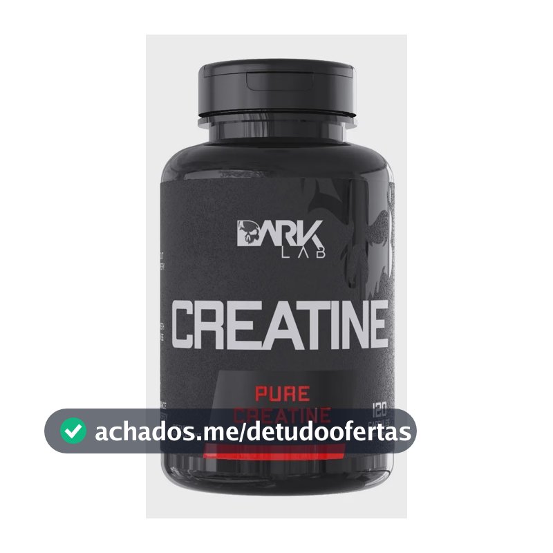 Creatina Dark Lab Premium em cápsula Sem sabor de 120 un
