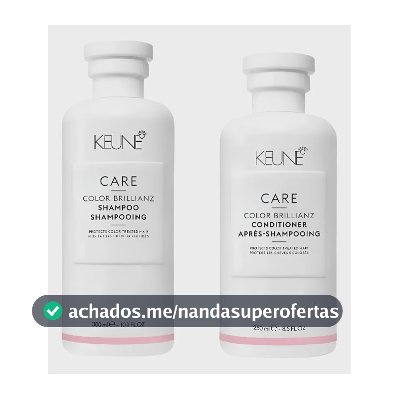Kit Shampoo + Condicionador Color Brillianz Keune Care