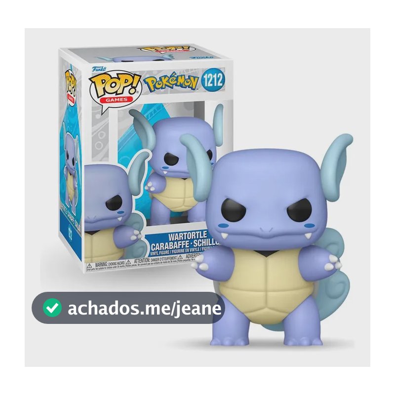Boneco Funko Pop! Pokemon - Wartortle