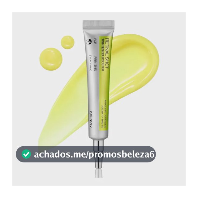 Celimax Retinal Shot Tightening Booster Korea 15ml Pele Todo Tipo De Pele Dia/noite