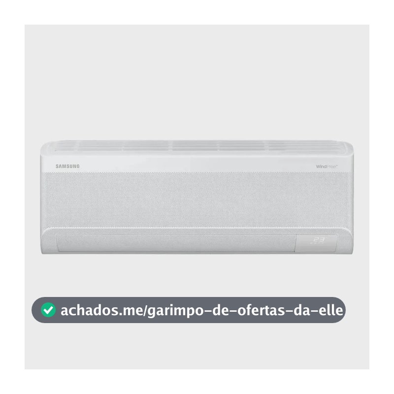 Ar-condicionado Samsung Inverter Windfree Ai Pro 12.000 Btus Frio Ar60h12d1awnaz