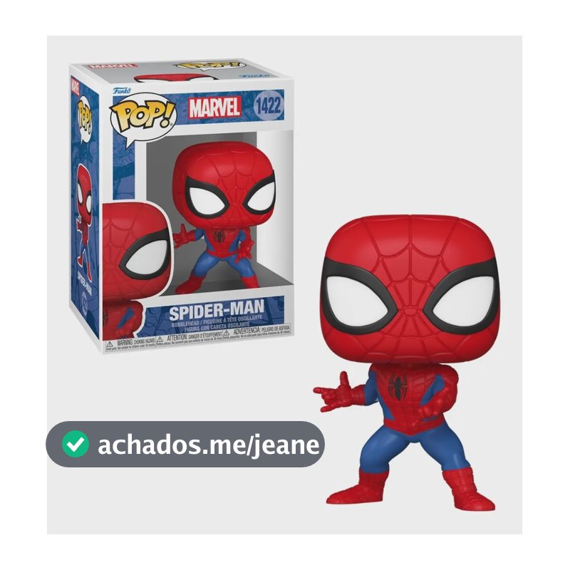 Boneco Funko Pop! Marvel Clássicos- Homem-aranha 3D