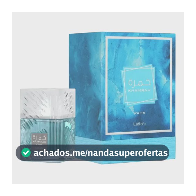 perfume unissex Lattafa Khamrah Waha 100ml