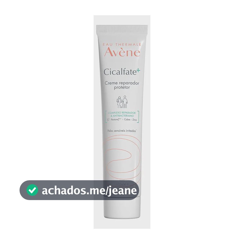 Creme Reparador Protetor Avène Cicalfate+ Pele Sensível 100ml