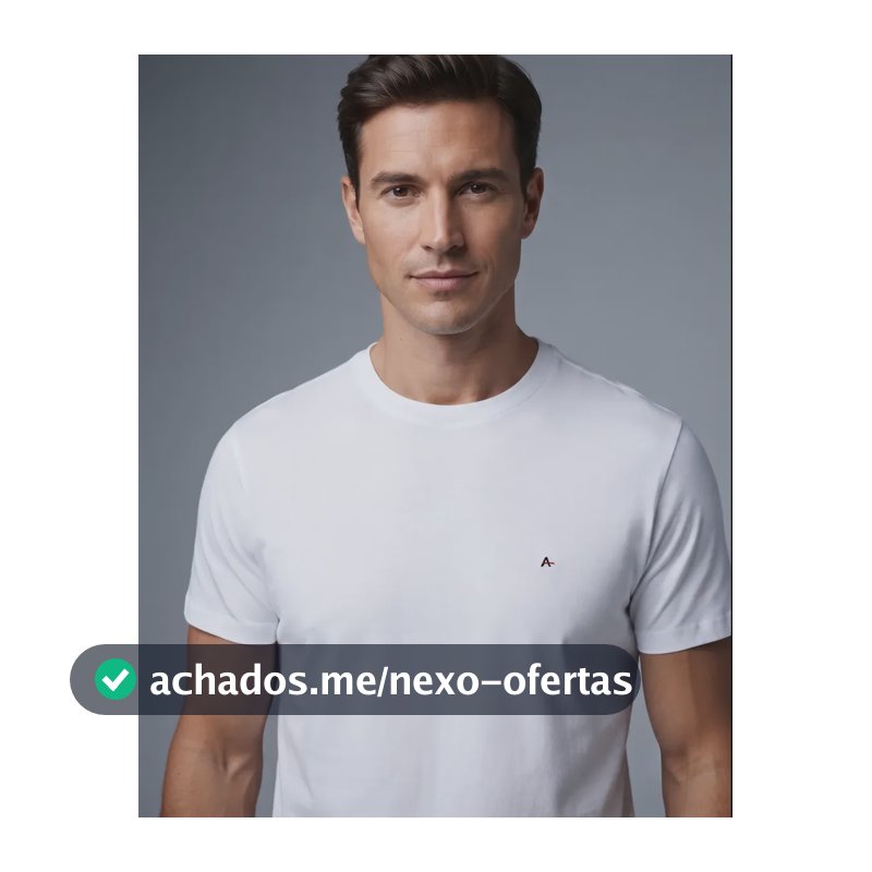 Camiseta Aramis Masculina Branca Original Basica Algodão Branca Xxl Masculino