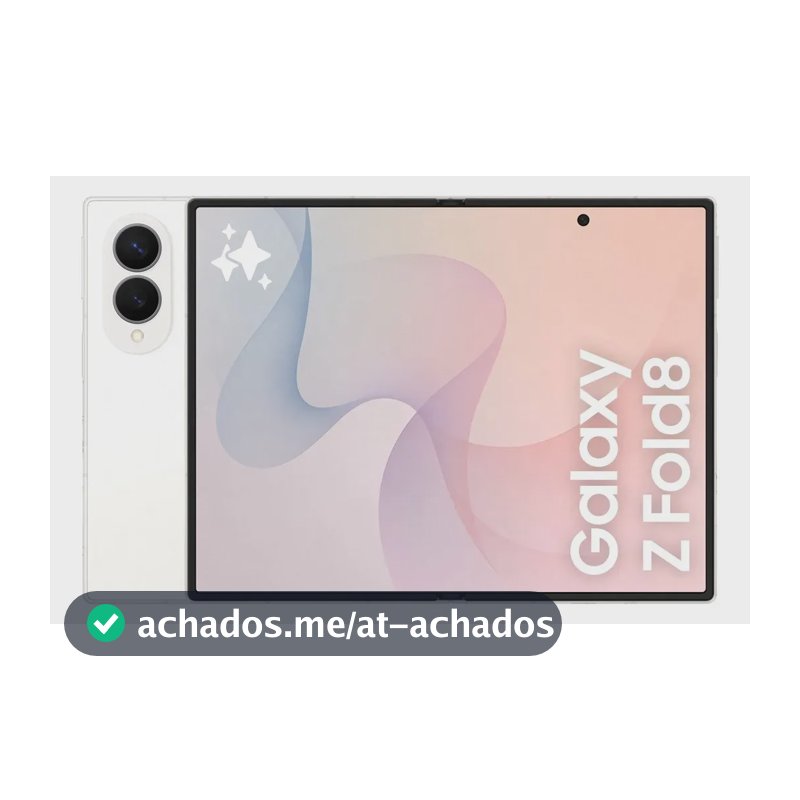 Celular Samsung Galaxy Z Fold8 256gb, 12gb Ram - Branco