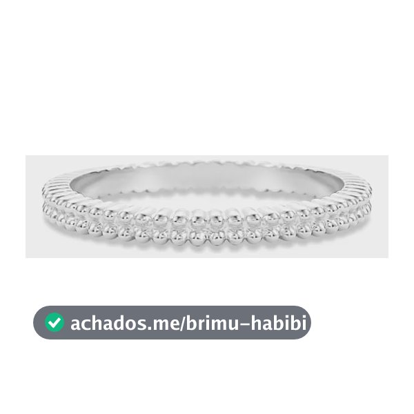 Anel Life Duplo Bolinhas Em Prata 925 14