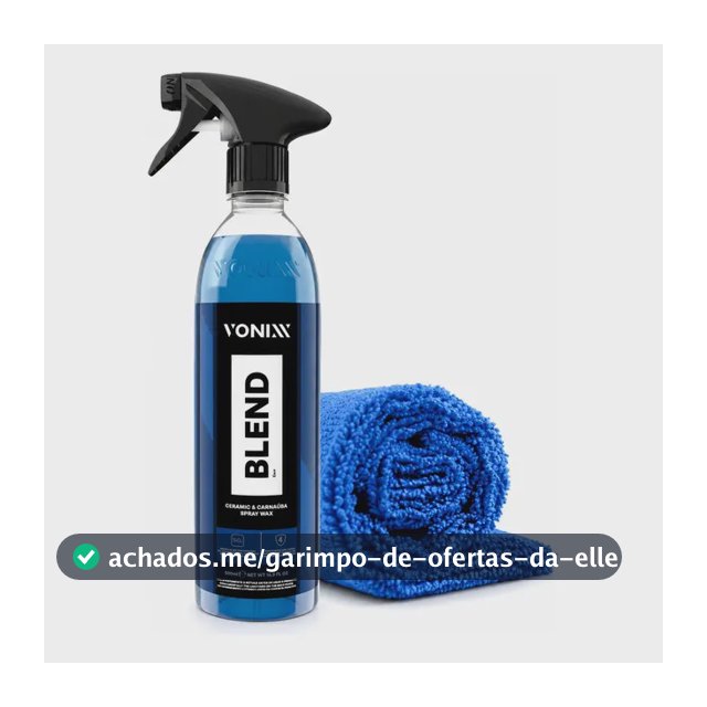 Vonixx Blend 500ml Proteção E Brilho E Flanela Microfibra
