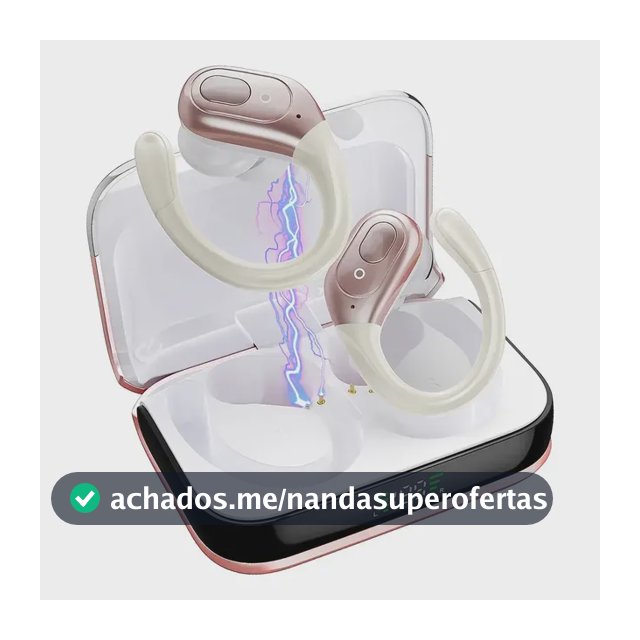 Fones De Ouvido Esportivos Sem Fio Bluetooth 5.3 Mertto Bx31 Rosa
