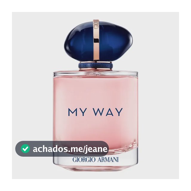 Armani Beauty Perfume Feminino My Way Eau de Parfum, Refilável 90ml
