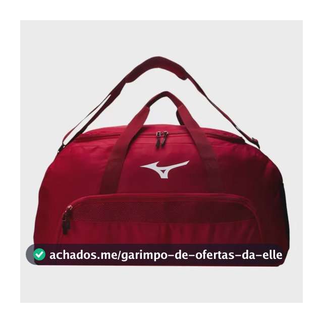 Mala De Treino Soft Ii Mizuno Vermelho
