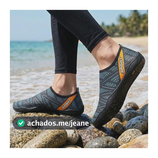 Sapatilha Nautica Tenis Aquatico Esportes Areias Agua Rochas