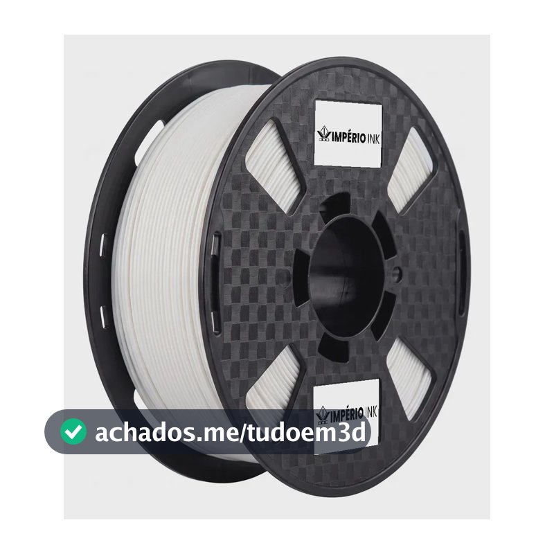 Filamento Para Impressora 3d 1.75mm 1kg Petg Branco