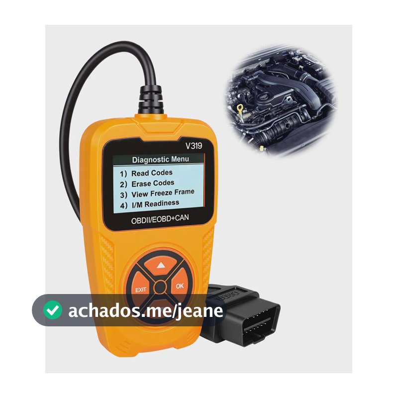 Scanner Automotivo Obd2 Profissional V319 Diagnóstico