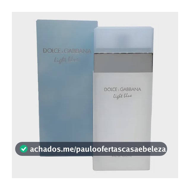 Perfume Dolce & Gabbana Light Blue Feminino Edt - 100ml