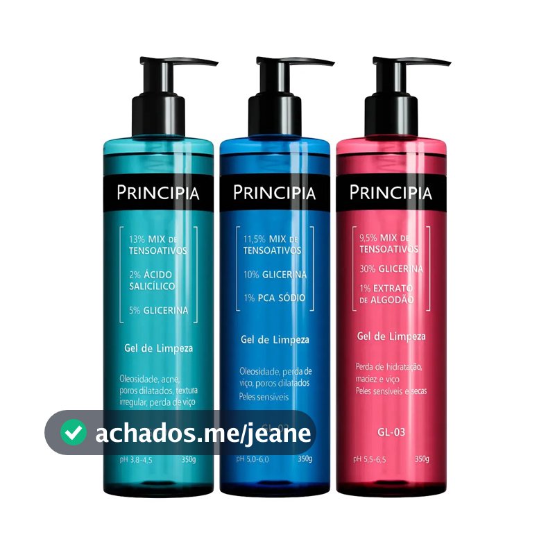 Principia Kit Trio Limpeza Facial Personalizada