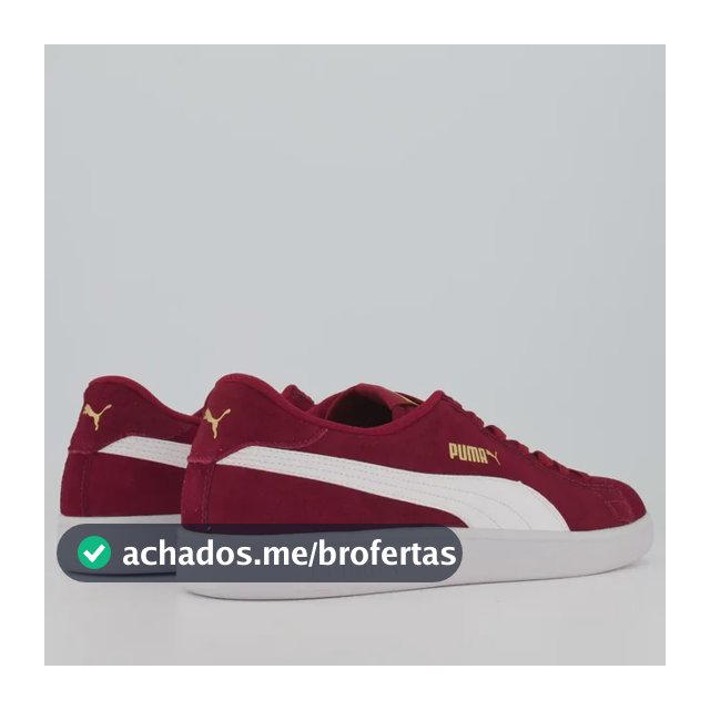 Tênis Puma Smash V2 Bdp Vermelho