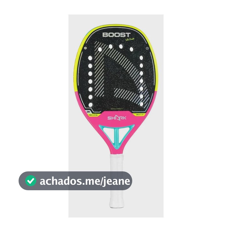 Raquete De Beach Tennis Shark Boost 2026 By Sofia Cimatti