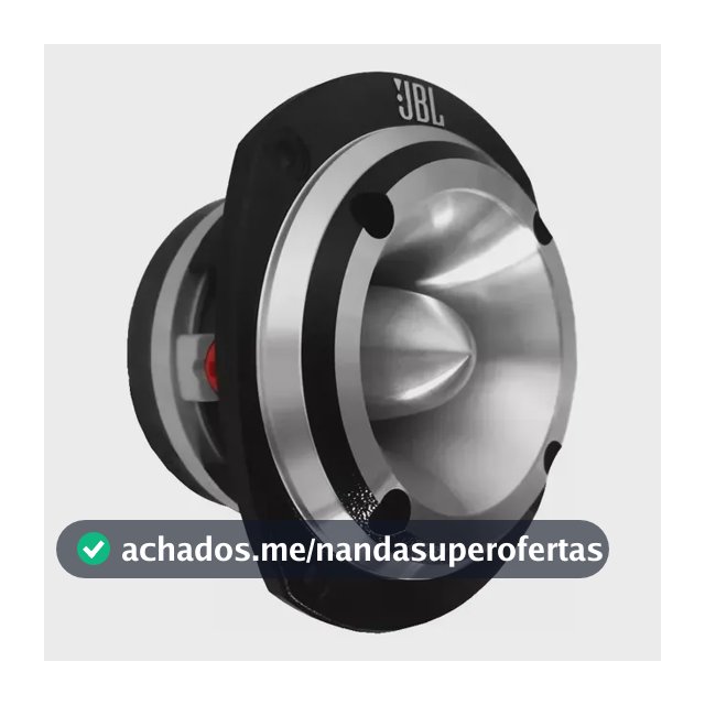 Super Tweeter Jbl Selenium St450 Trio 8 Ohms 300w Rms Prateado Prateado Prateado