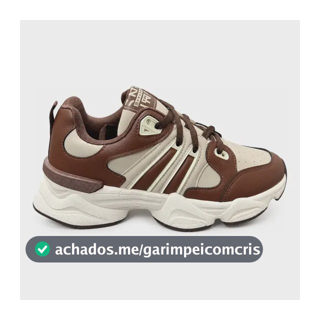 Tenis Feminino Chunky Ramarim Casual Conforto Original