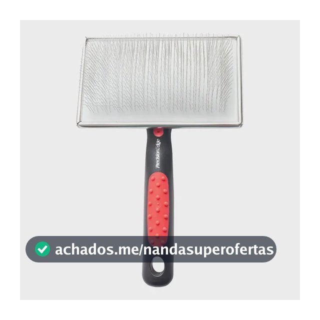 Rasqueadeira Plana Grande Cerdas Altas Precision Edge G 17mm