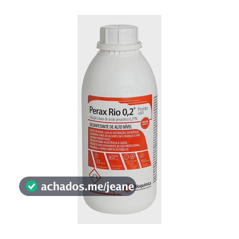Acido Peracético 0,2%  1 Litro Perax Rio Rioquimica
