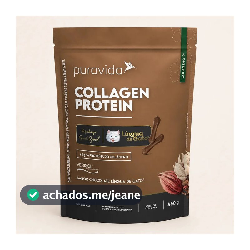 Colágeno Pura Vida Premium em pó sabor Chocolate x 450g