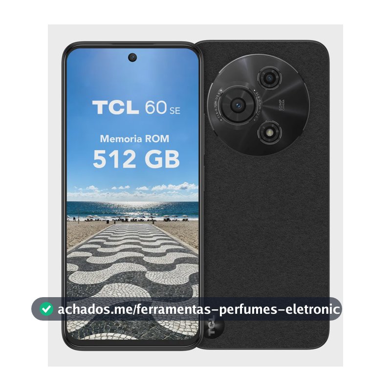 Smartphone Tcl 512gb 50mp 18gb Ram 6.7" Hd+ Ips Octa-Core 5.200mah Tcl 60 Se
