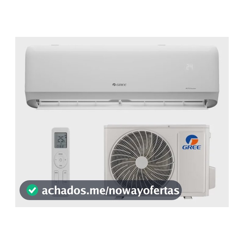 Ar Condicionado Split Hw Gree G-side 9000 Btus Frio 220v Branca 220v