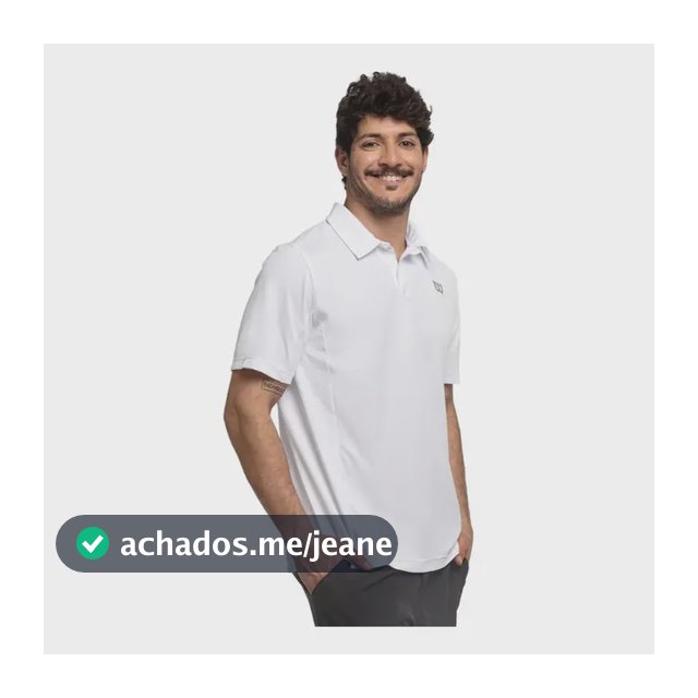 Camisa Polo Wilson Core 2 Branca Branco Gg