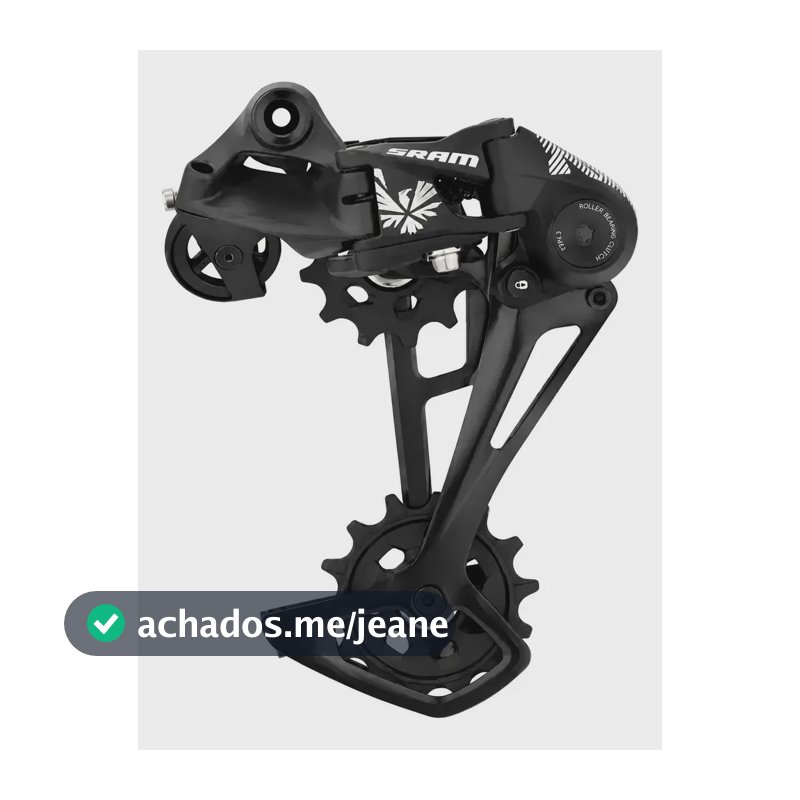 Câmbio Traseiro Sram Nx Eagle 12v 11-50/52 Cage Novo Preto Longo