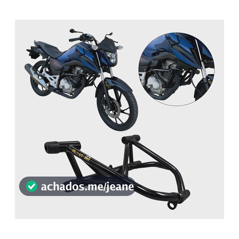 Protetor Motor Stunt Cg 160 Titan Fan Start 2016-2026