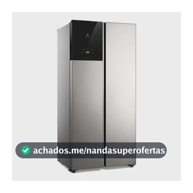 Geladeira Electrolux Frost Free 431l Inox (es40s) Cinza 127/220v