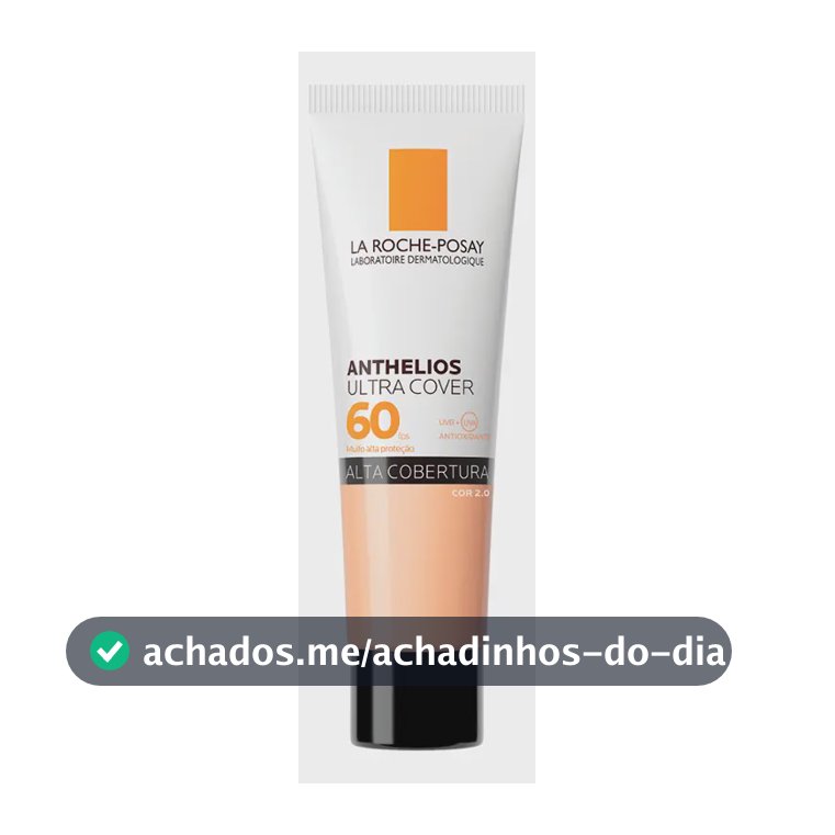 Protetor Solar Facial com Cor FPS 60, Anthelios Ultra Cover La Roche-Posay, 30g