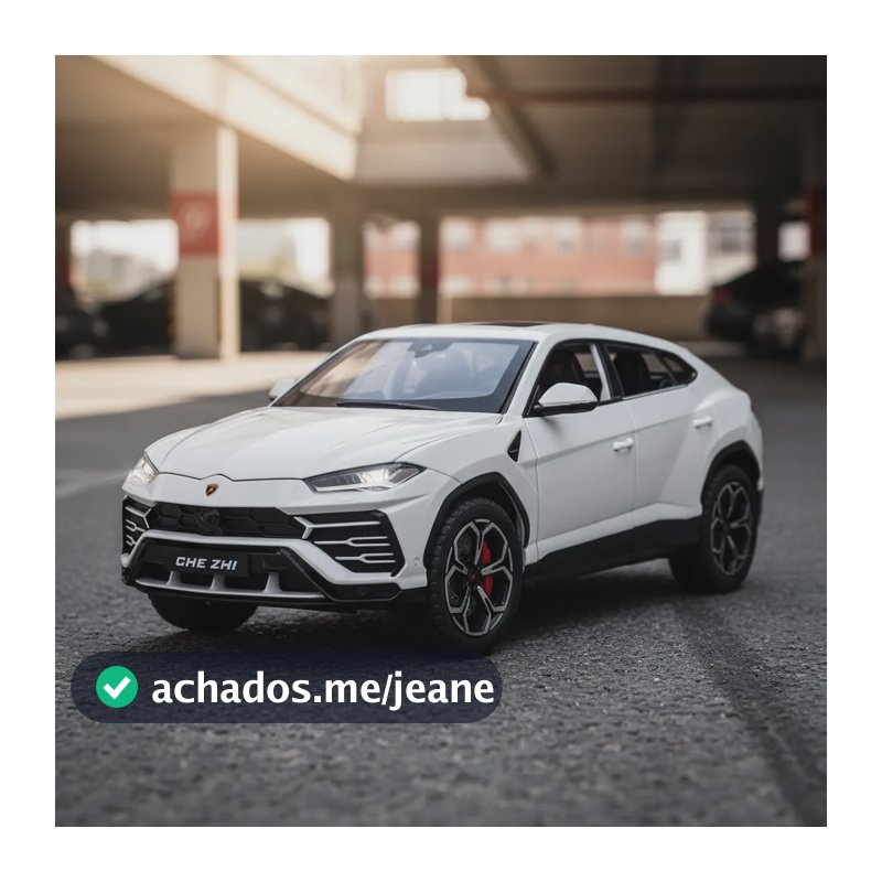 Variedades Miniatura Carro 1/24 Som/led Mercedes S 320 W140  Lamborghini Urus 1/24 Branco