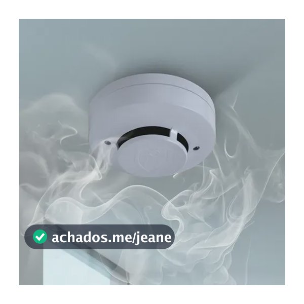 Detector De Fumaça Óptico Endereçável Sdo-e 24v Ilumac Branco