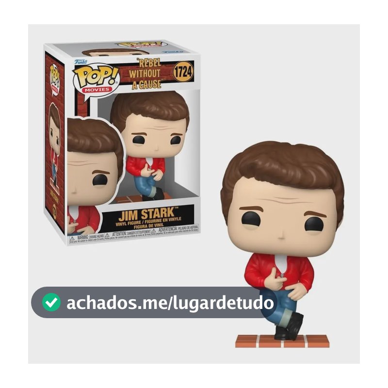 Boneco Funko Pop! Juventude Transviada - Jim Stark