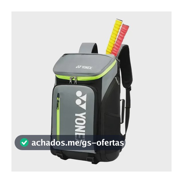 Mochila Raqueteira Tenis Tenista Esportiva Yonex Cinca-verde