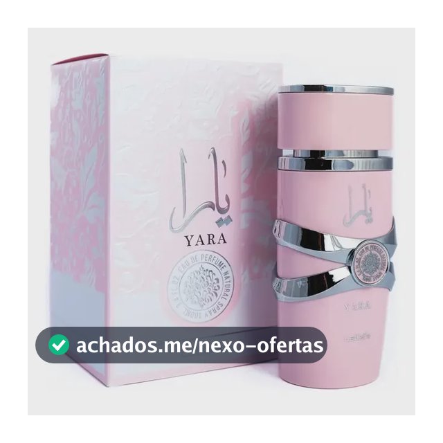 Lattafa Yara Original Edp Natural Spray Feminino 100ml MADE U.A.E