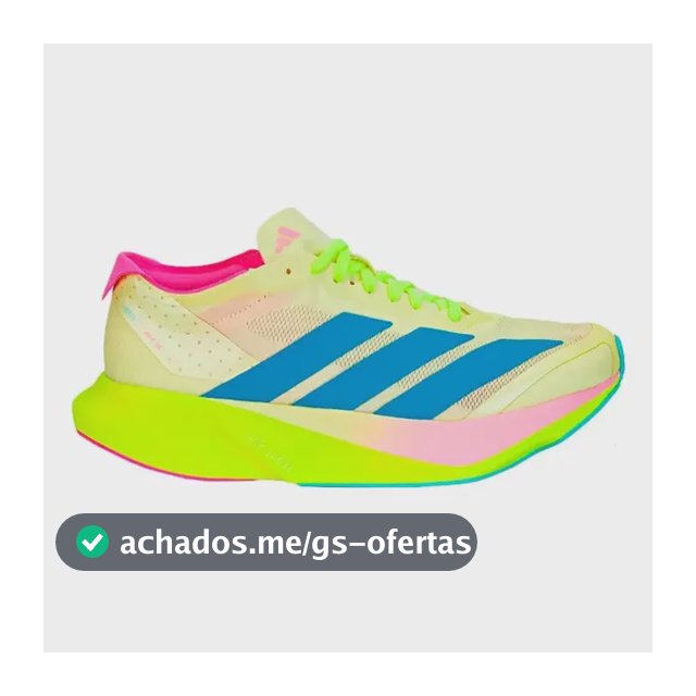 Tênis Feminino Adizero Drive Rc adidas Yeltin/flaaqu/syello Liso 35 Br