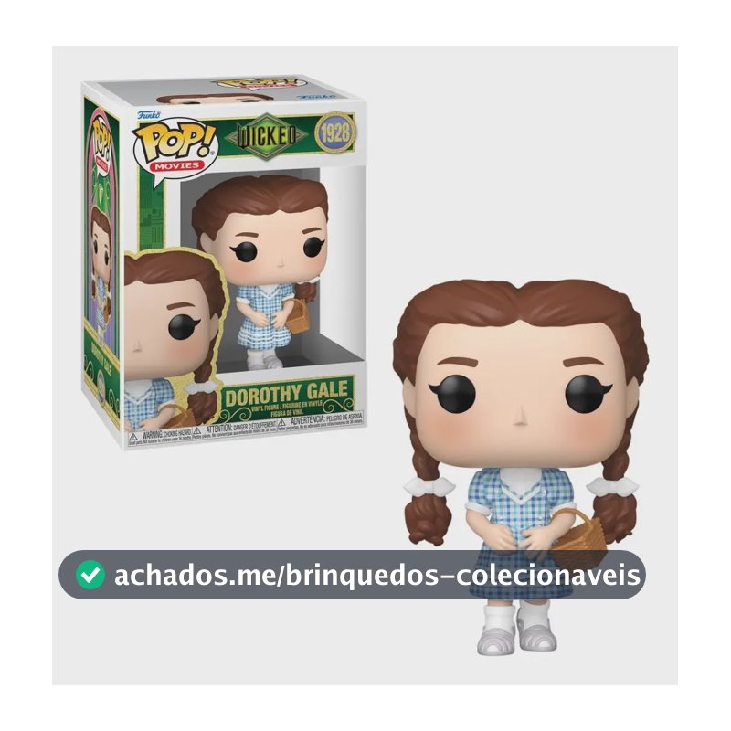 Boneco Funko Pop! Wicked Parte 2 - Dorothy