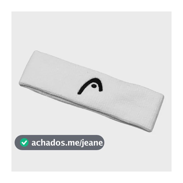 Testeira Original Unissex Tamanho Único Absorção Suor Tenis