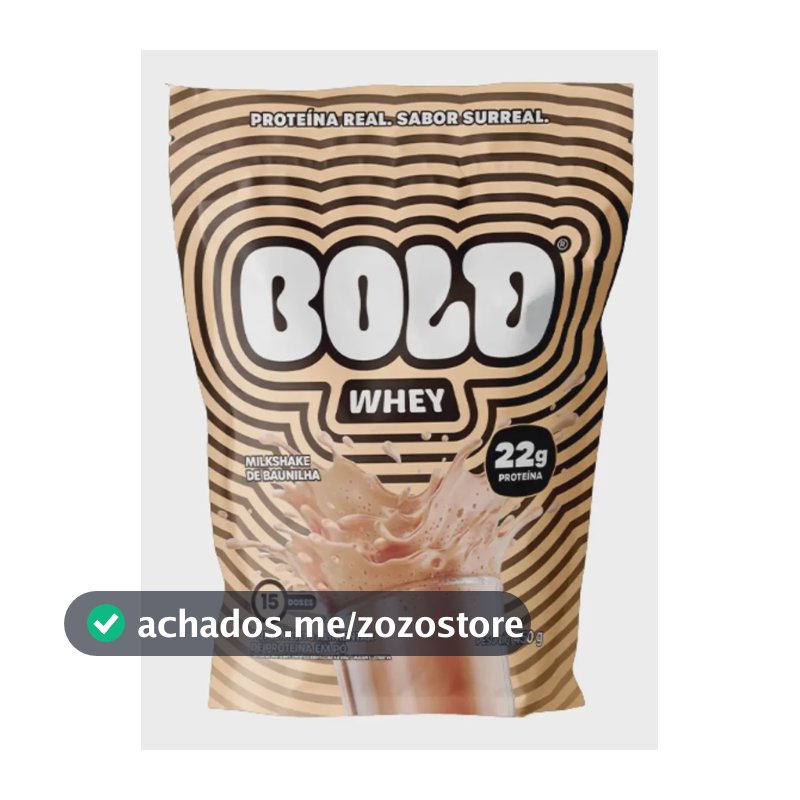 Bold Whey Milkshake De Baunilha 450g